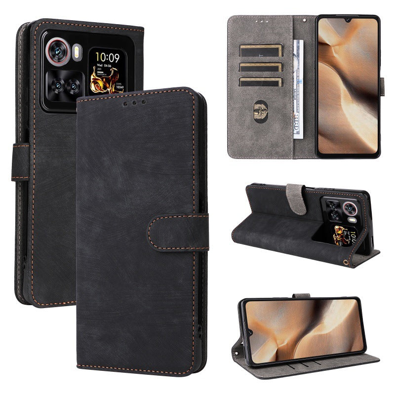Flip Cover for Cubot X100 PU Leather Phone Case [RFID Blocking] With Hand Strap