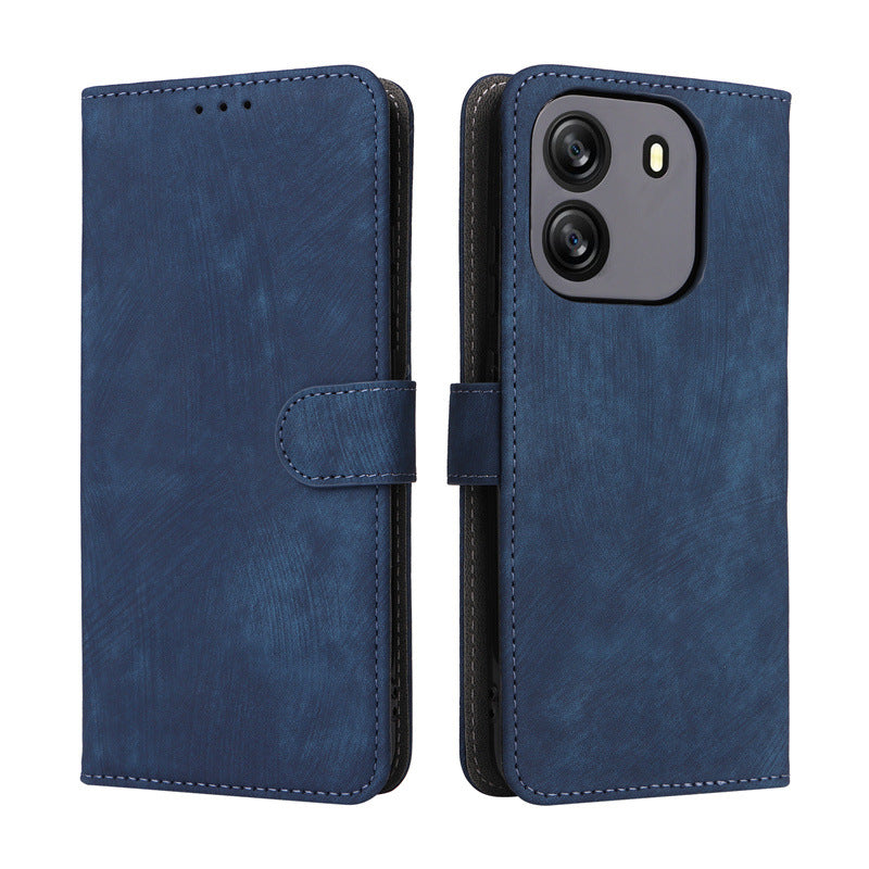 Flip Cover for Blackview Wave 6C PU Leather Phone Case [RFID Blocking] With Hand Strap