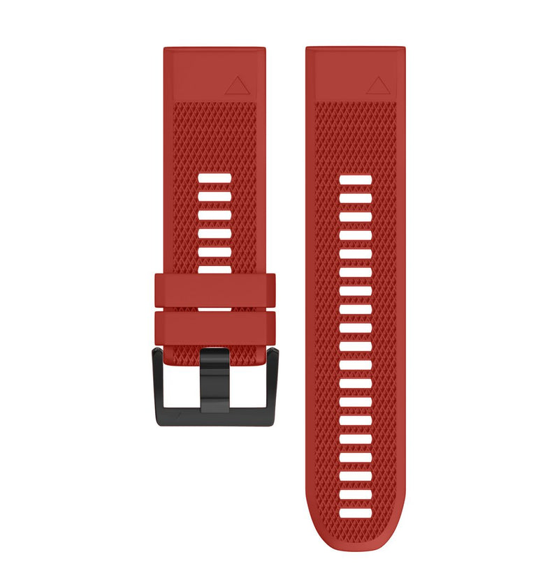 Quick Release Silicone Sports Band Strap for Garmin Fenix 6X/5X/3 26mm