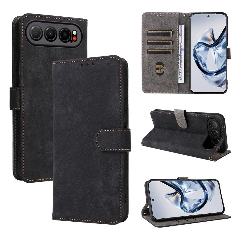Flip Cover for ZTE nubia Air PU Leather Phone Case [RFID Blocking] With Hand Strap
