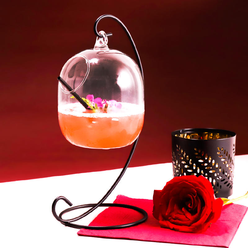 Creative water cup New cocktail hanging glass hanging bottle wine