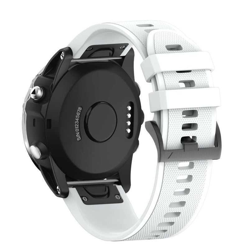 Quick Release Silicone Sports Band Strap for Garmin Fenix 6X/5X/3 26mm