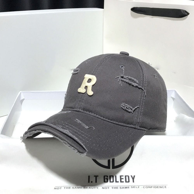 Cotton Baseball Cap Duck Tongue Cap Anti-UV Head Circlet Cap Riding Running