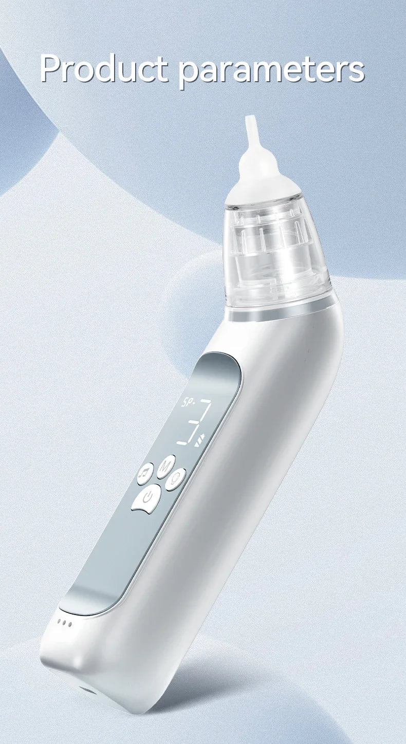 Electric Baby Nasal Aspirator with Music for Efficient Mucus Removal