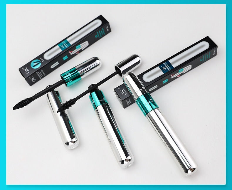 2 in 1 Double Effect long lasting mascara Waterproof Lengthening Mascara