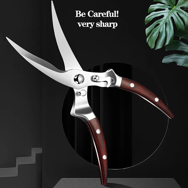 Heavy Duty Poultry Shears, Stainless Steel Kitchen Scissors
