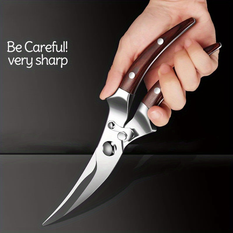 Heavy Duty Poultry Shears, Stainless Steel Kitchen Scissors