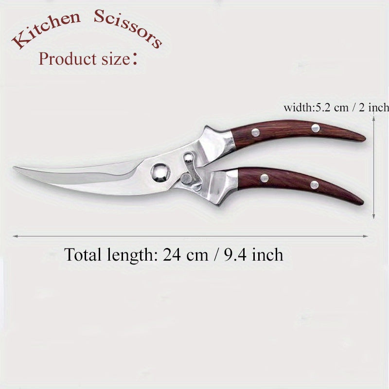 Heavy Duty Poultry Shears, Stainless Steel Kitchen Scissors