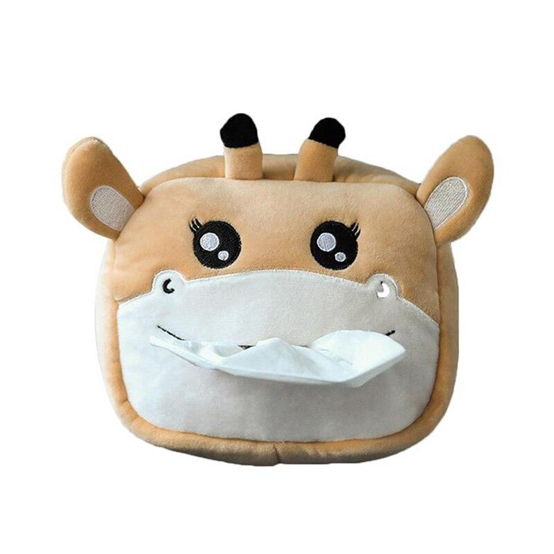 Cartoon Car Wipes Box for Car Interior Accessories in Home Office