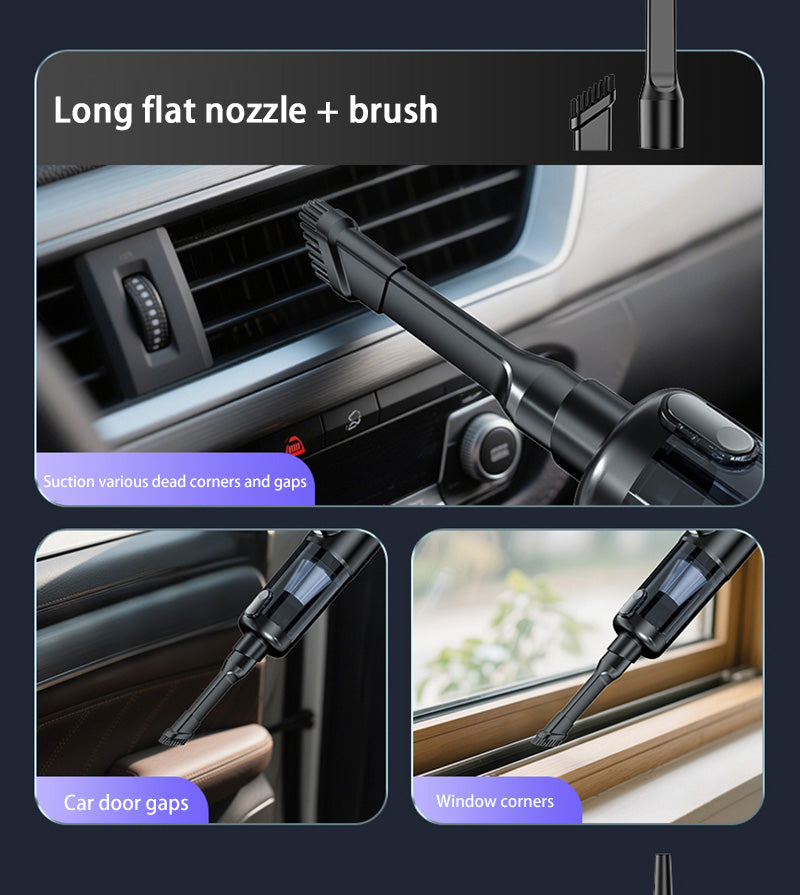IPSTYLE Car Vacuum Cleaner Wireless One-button Dust Dump High-power Portable Vacuum Cleaner