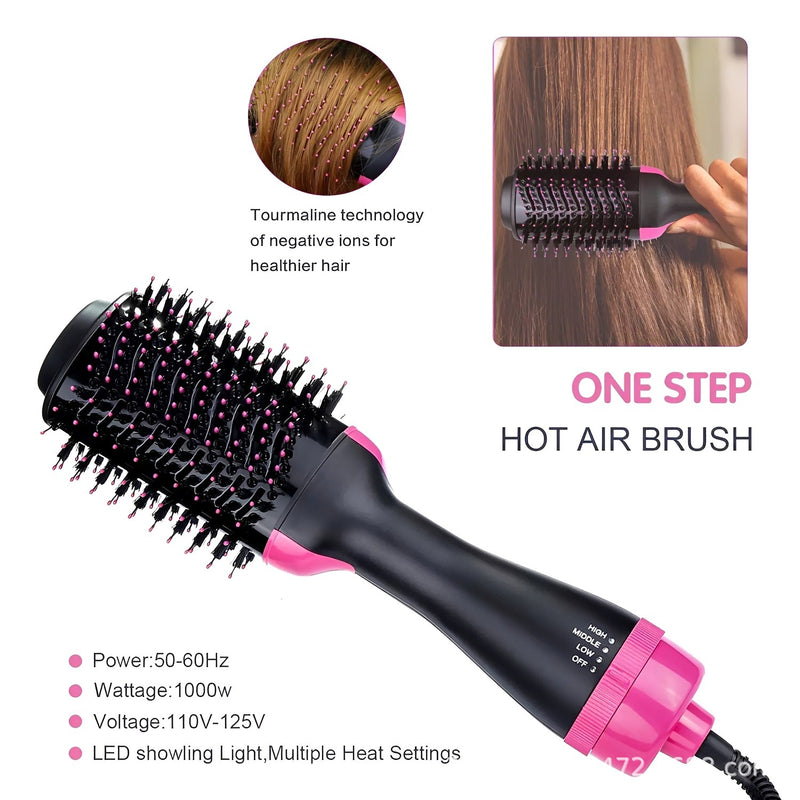 3-in-1 Hair Dryer, Volumiser & Styler with Ceramic Heater