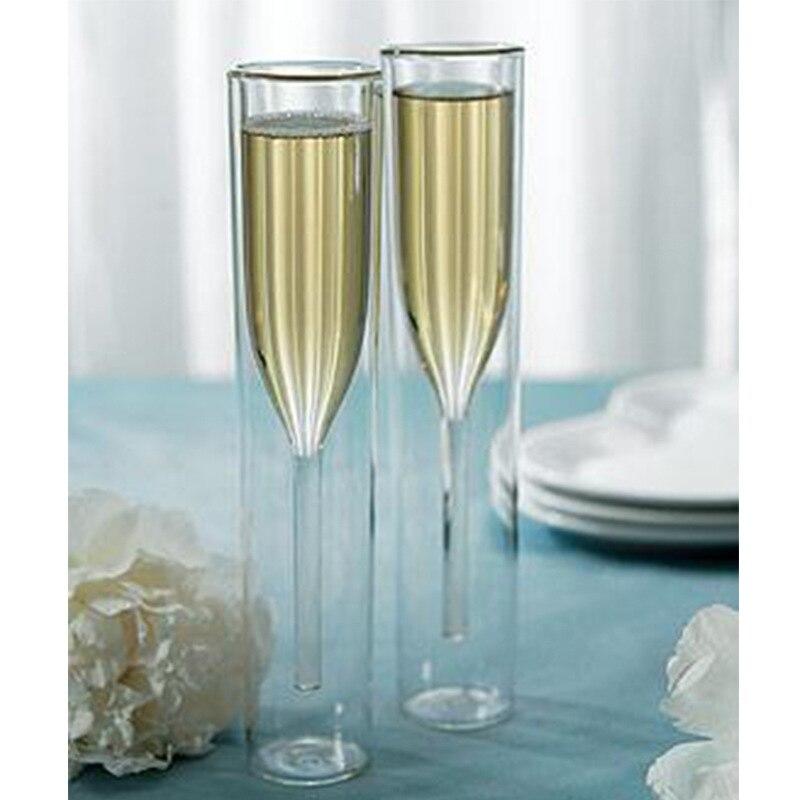 Double Wall Champagne Glass