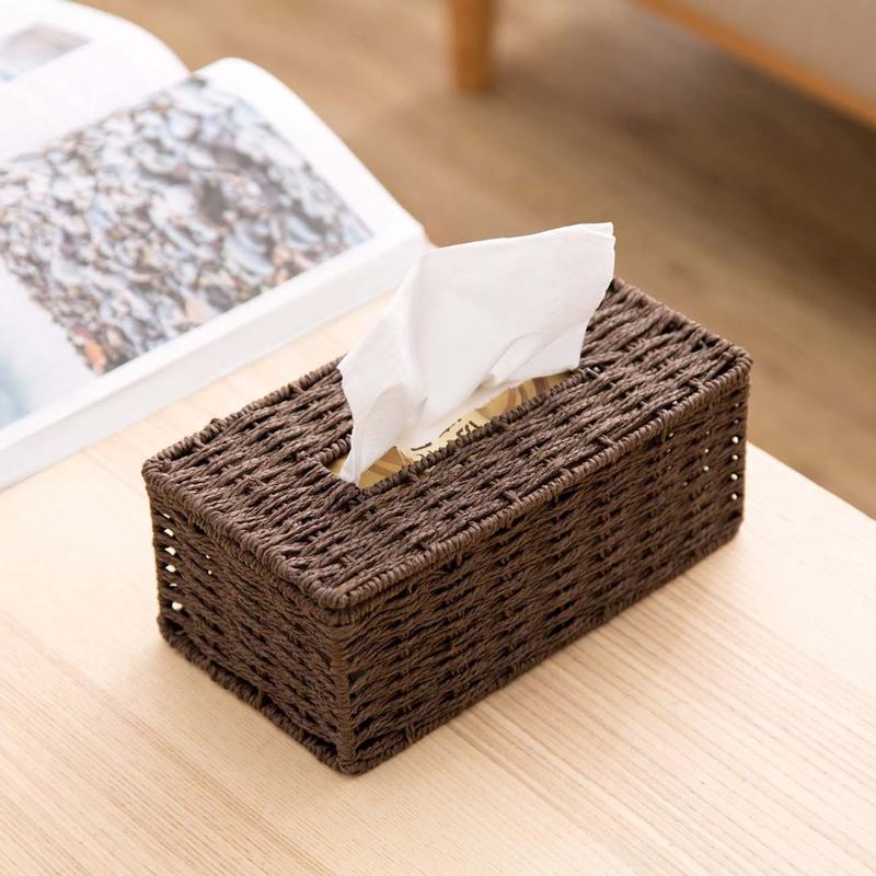 Rattan Napkin Box Napkin Container Cover