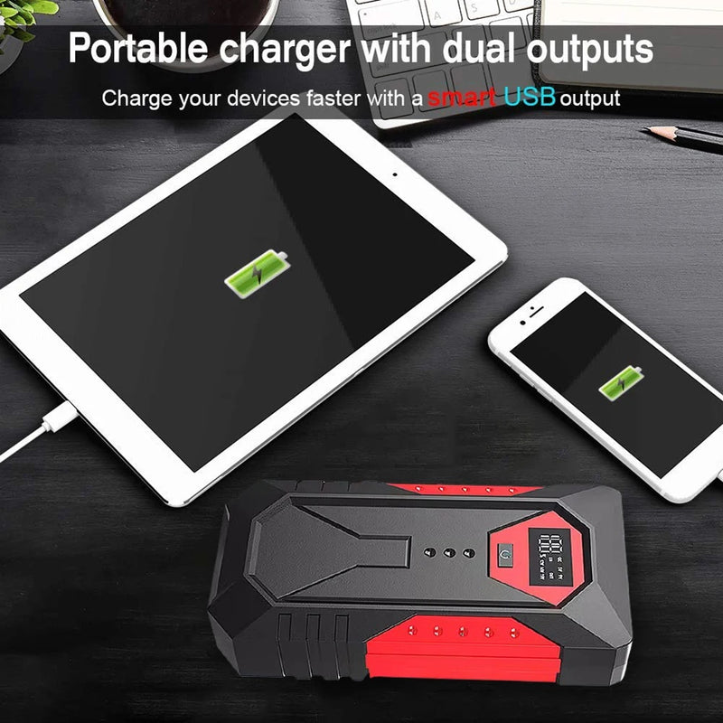 Car Jump Starter 18000mAh Power Bank Petrol Diesel Car Battery Charger Starting