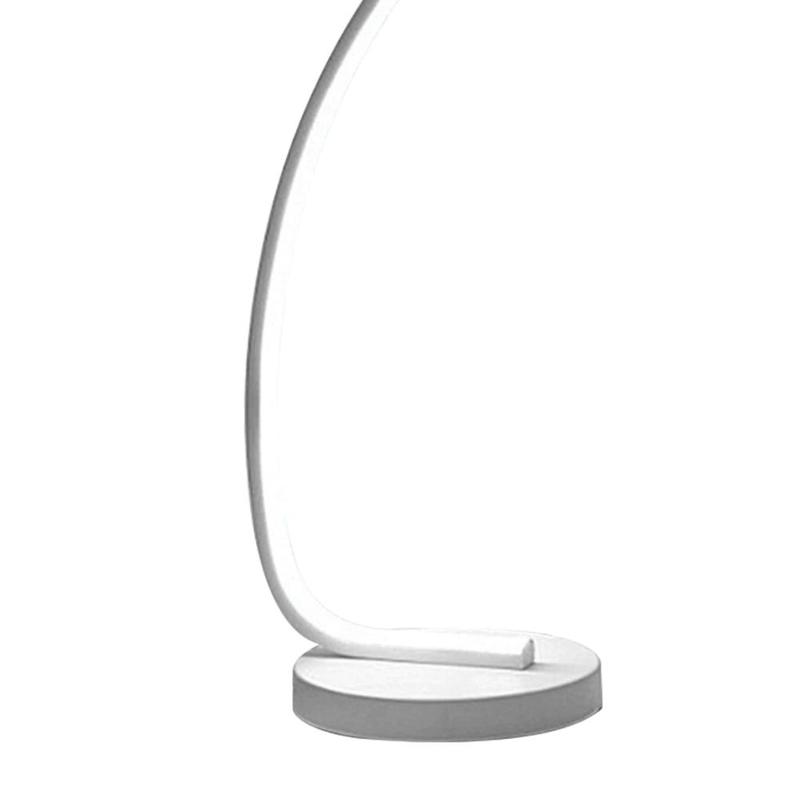 Spiral Nordic Spiral Shase Curve Shape Design Table Lamp Metal Acrylic