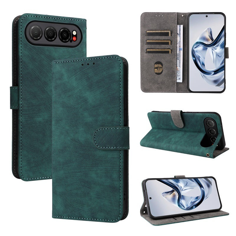 Flip Cover for ZTE nubia Air PU Leather Phone Case [RFID Blocking] With Hand Strap