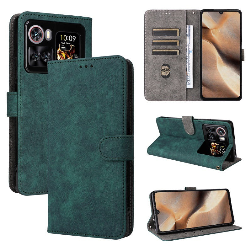 Flip Cover for Cubot X100 PU Leather Phone Case [RFID Blocking] With Hand Strap
