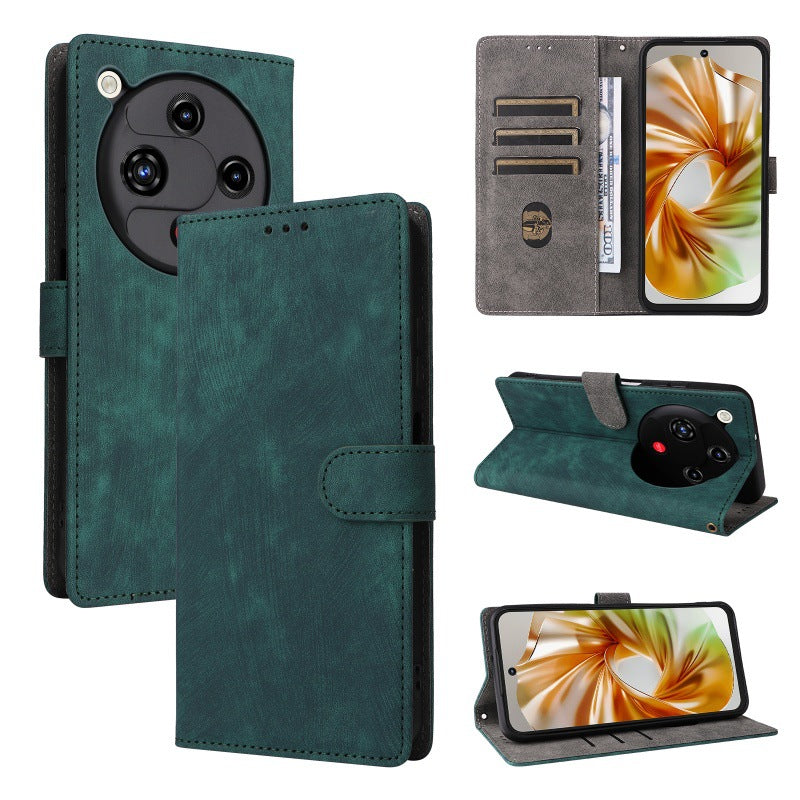 Flip Cover for ZTE nubia Focus 2 PU Leather Phone Case [RFID Blocking] With Hand Strap