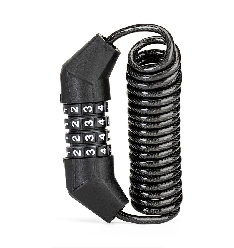 Mini Password Lock Anti Theft Bicycle Durable Steel Wire Lock