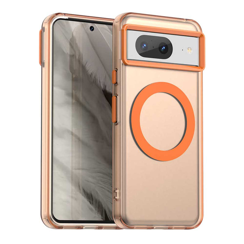 Phone Case for Google Pixel 8, Compatible with Magsafe, Shockproof Magnetic Case Cover