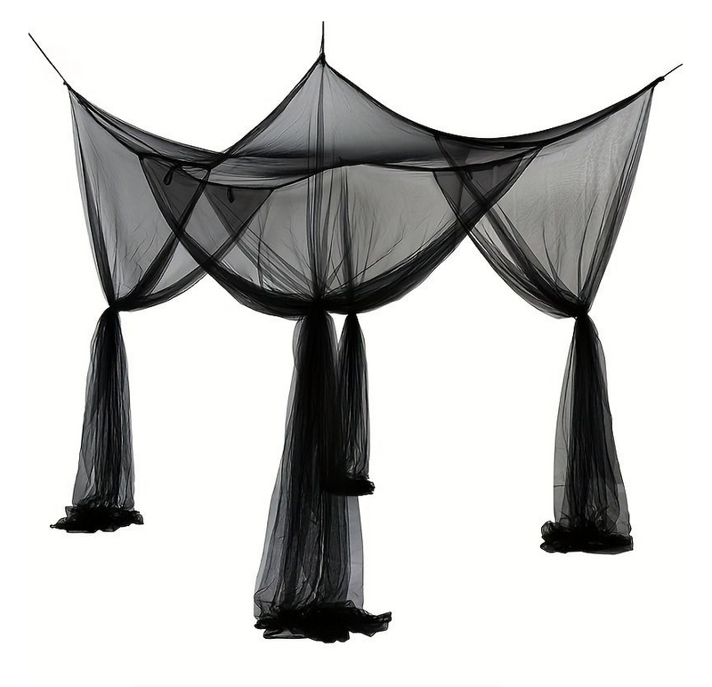 Mosquito Net Floor To Ceiling Bed Curtain Double Opening Mosquito Proof