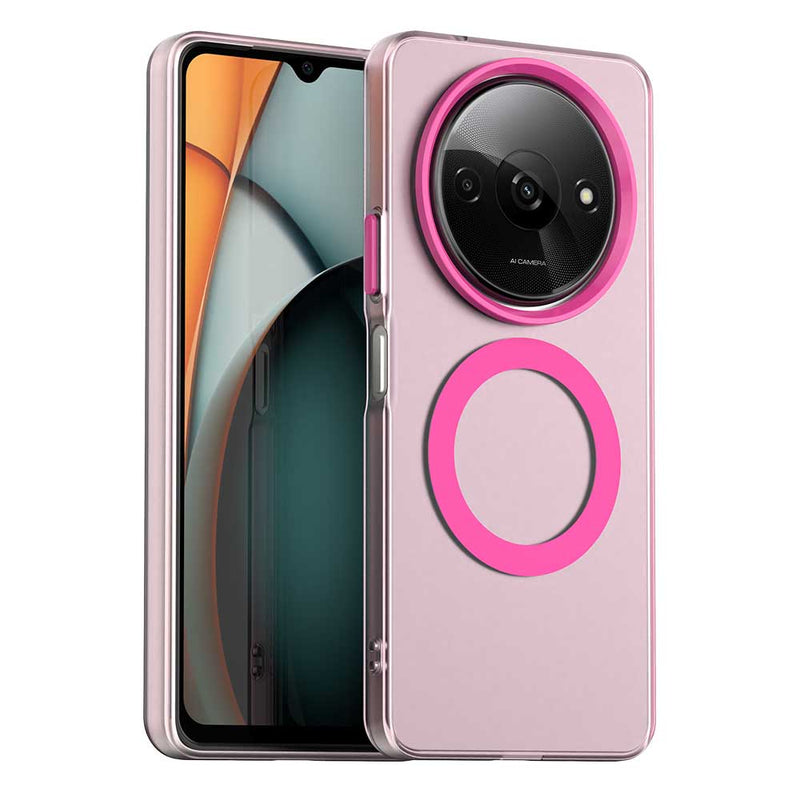 Phone Case for Xiaomi Redmi A3x 4G, Compatible with Magsafe,Shockproof Magnetic Case Cover
