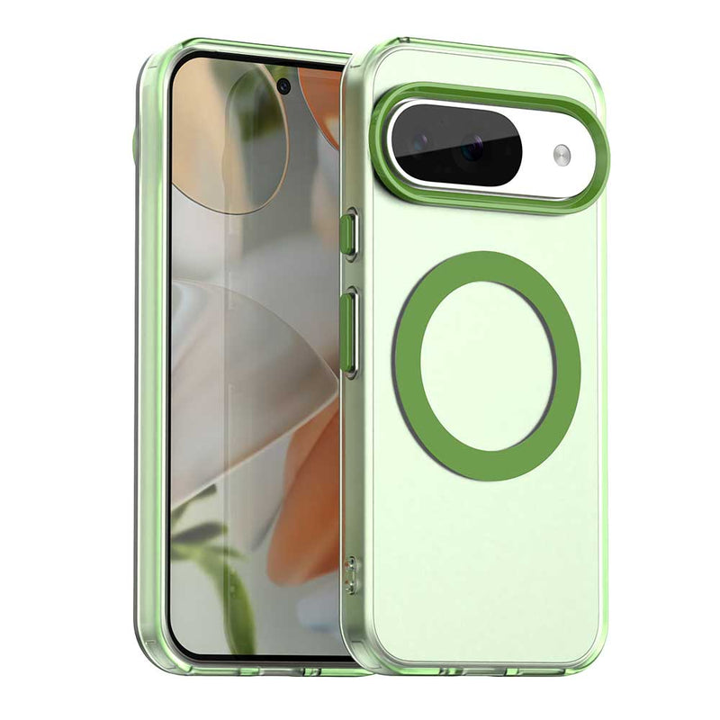 Phone Case for Google Pixel 9, Compatible with Magsafe, Shockproof Magnetic Case Cover