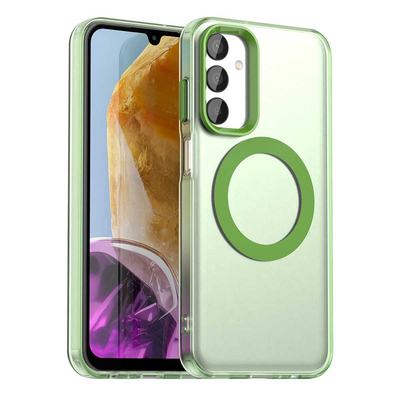 Phone Case for Samsung Galaxy M55S 5G, Compatible with Magsafe,Shockproof Magnetic Case Cover