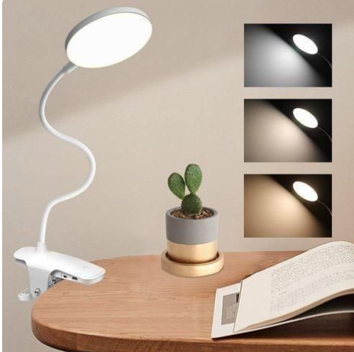 Table Lamp Rechargeable Read Lamp 3 Modes Dimming Eye Protection Light
