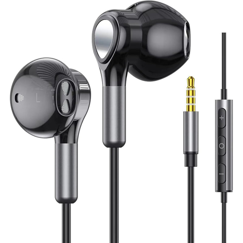 Wired Headphones In Ear Headset Earphone Stereo Earbuds Microphone