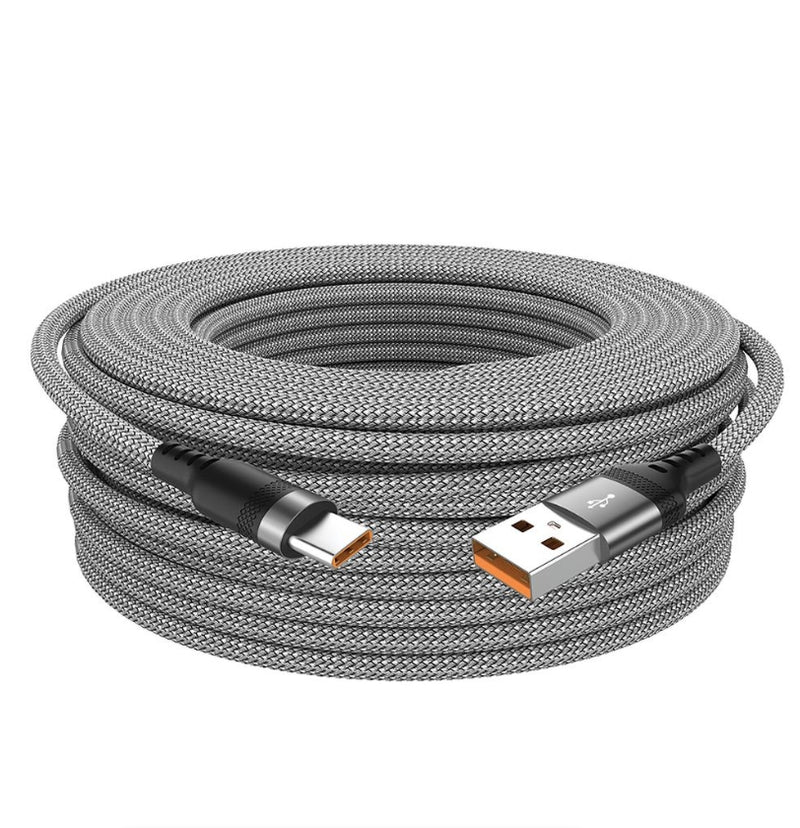 3M Cable USB Type-C Super Charge Nylon & Fishnet braided data cable