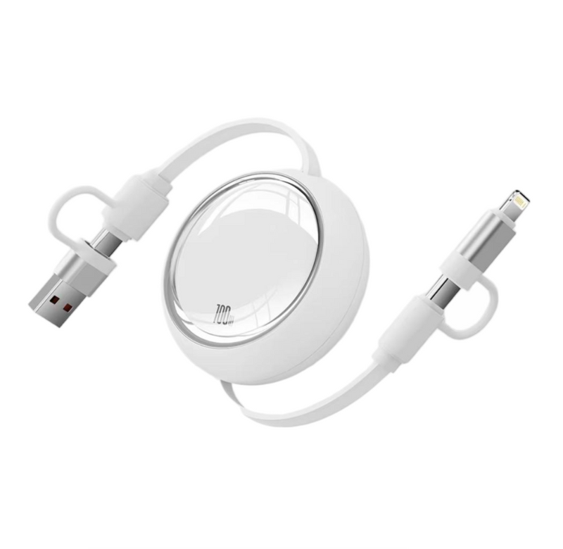 4 in 1 USB Super Fast Charge Cable Data Cable Compatible With Iphone