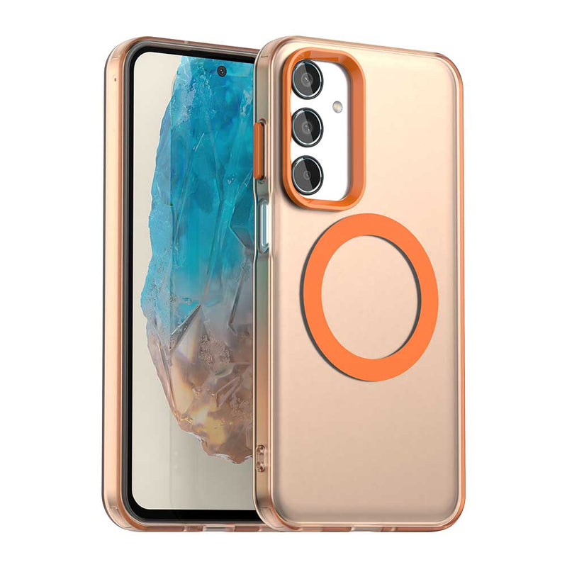 Phone Case for Samsung Galaxy M35 5G, Compatible with Magsafe,Shockproof Magnetic Case Cover