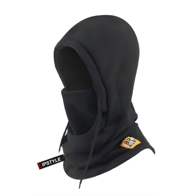 Winter Warm Hooded Hat Windproof Thickened Polar Fleece Ski Cycling Neck