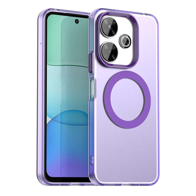 Phone Case for Xiaomi Redmi 13 5G, Compatible with Magsafe, Shockproof Magnetic Case Cover