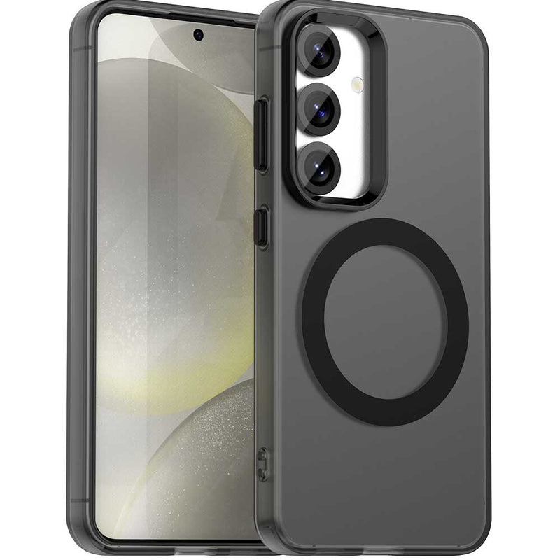 Phone Case for Samsung Galaxy S25 Plus, Compatible with Magsafe, Shockproof Magnetic Case Cover