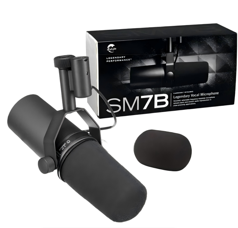 Professional Cardioid Dynamic Microphone Selectable Frequency Response Mic