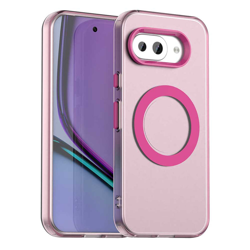 Phone Case for Google Pixel 9A, Compatible with Magsafe,Shockproof Magnetic Case Cover