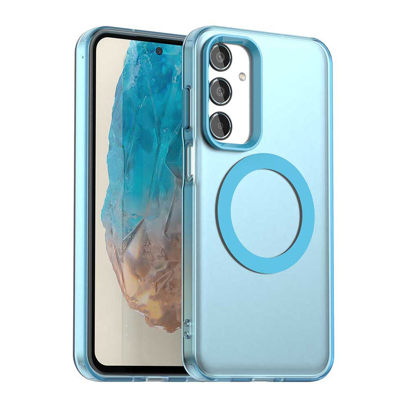Phone Case for Samsung Galaxy M35 5G, Compatible with Magsafe,Shockproof Magnetic Case Cover