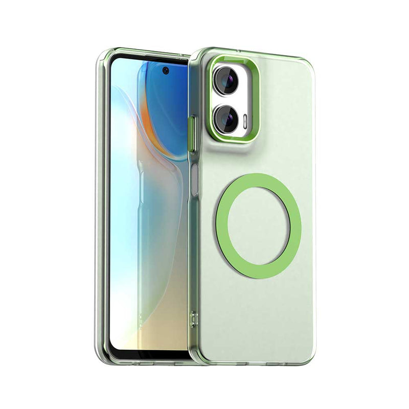 Phone Case for Motorola Moto G35, Compatible with Magsafe,Shockproof Magnetic Case Cover