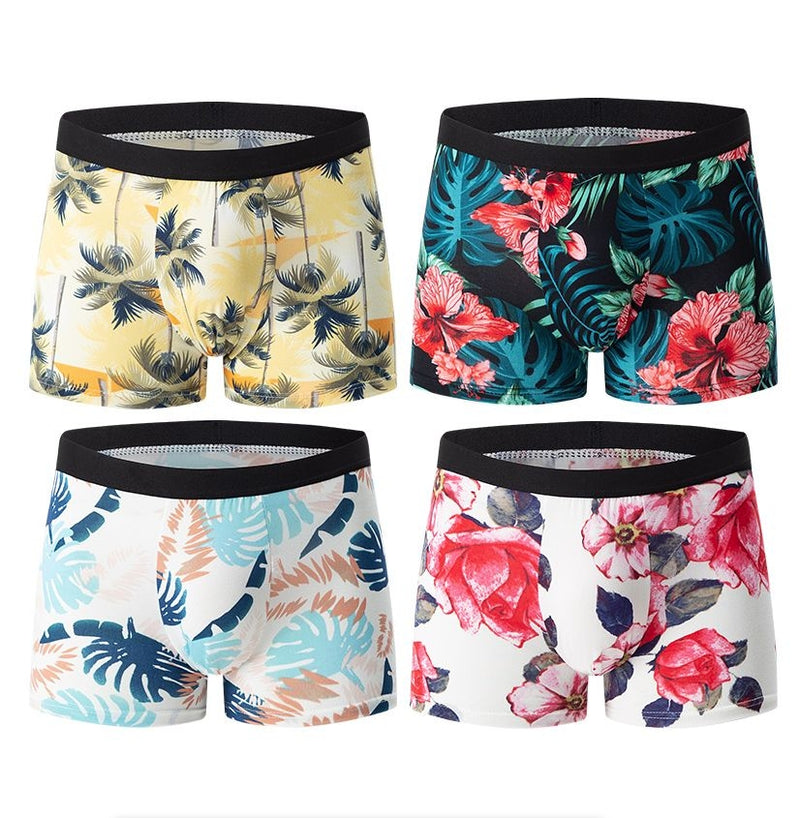 IPSTYLE MEN'S Underwear Comfortable and Breathable Crotch Boxers Teenagers