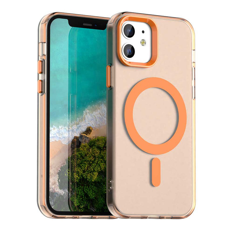 Phone Case for iPhone 12, Compatible with Magsafe, Shockproof Magnetic Case Cover