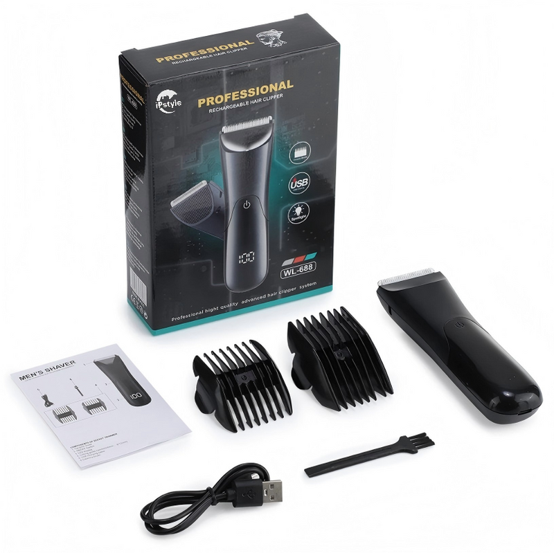 Hair Cutting Machine Beard Trimmer Electric Shaver for Men Intimate Areas