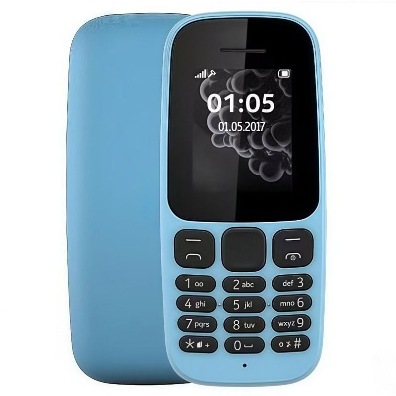 GSM Quad-Band Non-Smartphone Dual SIM Card Phone for Seniors - Blue