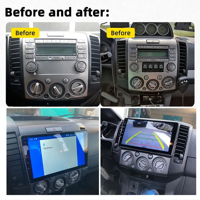RoverOne Car Stereo Radio Bluetooth CarPlay GPS Navigation for Mazda BT50 BT-50 BT 50 J97M 2006 - 2011