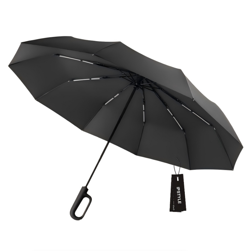 IPSTYLE Automatic Umbrella for Men Women Extra Large Folding Strong Sunshade Double Umbrella