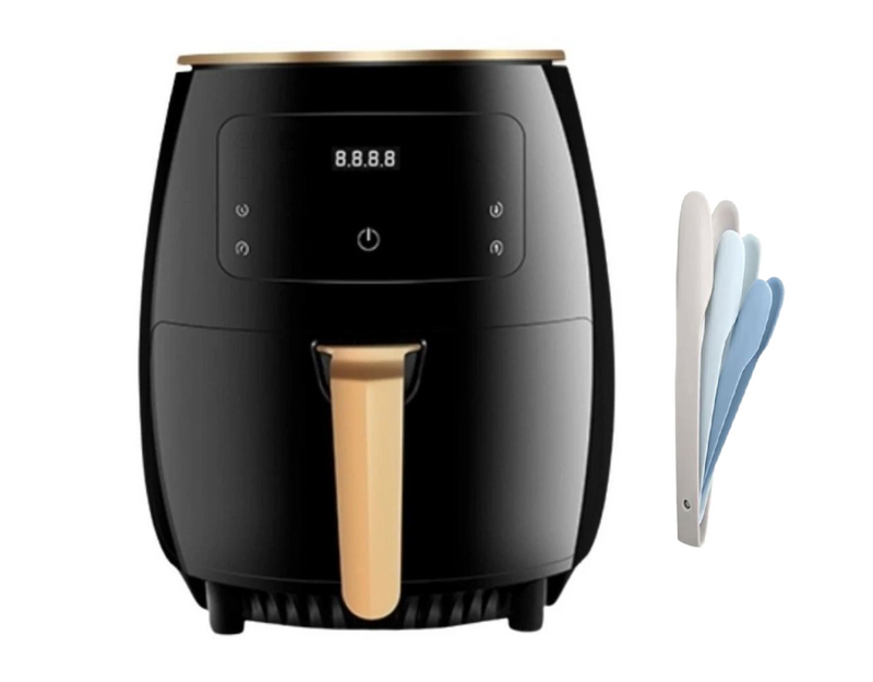 Oven 6L Air Fryer Including a Nesting Tongs Set