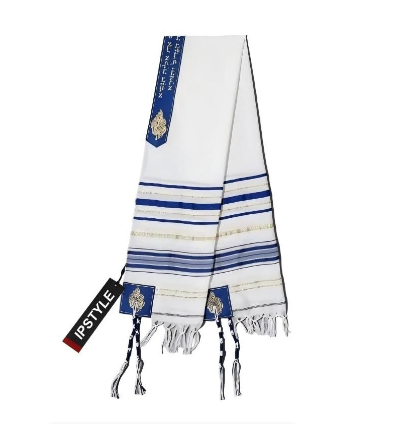 Ceremonial  Prayers Shawl Oversized Scarf Religious Practice