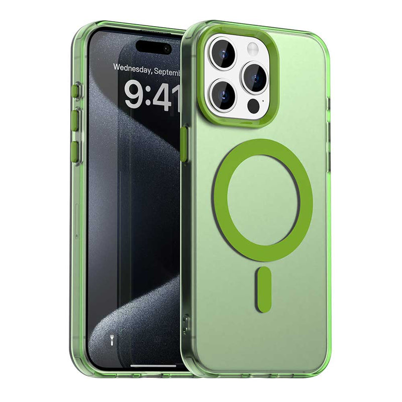 Phone Case for iPhone 15 Pro, Compatible with Magsafe,Shockproof Magnetic Case Cover