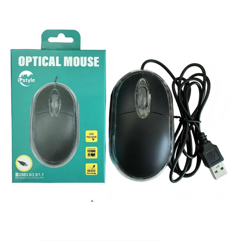 IPSTYLE USB Gaming Mouse Wired Light Scroll Wheel Mice Mouse
